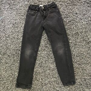 Levi's Kids Black Tapered Jeans | size 7x